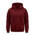 thumbnail image 6 of LRGSHF Oversized Hoodies for Men Plus‑Size Cotton‑Fleece Hooded Sweatshirt, Vintage Drawstring Fall‑Winter Running Top, Relaxed‑Fit Street‑Wear Warm Athletic Pullover, 6 of 6