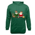 thumbnail image 3 of Lopecy-Sta Men's Long Sleeve Tops Merry Christmas Oversized Hoodies Fleece Sweatshirts Funny Chenille Patch Xmas Holiday Pullover with Pocket, 3 of 4