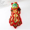 thumbnail image 3 of Cute Lion Dances Dog Costume With Horn New Year Cat Dog Clothes For Small Medium Large Dogs New, 3 of 5