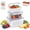 Blue, variant on 4 in 1 Food Storage Container for Fridge with Removable Colander,Household Plastic Food Storage Box,Airtight Produce Saver for Fruit,Vegetables