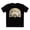 Black, variant on Fan shirt, Shirt with Fan, Tee Shirt with Antique Fan