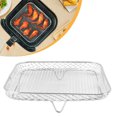 thumbnail image 4 of 3PCS Fryer Rack Set, 304 Stainless Steel Stackable Multi Layer Dehydrator Rack, 8 Inch Fryer Accessories for Cosori for, 4 of 8