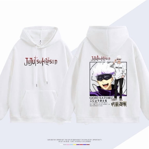 Jujutsu Kaisen  Satoru Gojo Printed sweater for men, anime, 2D casual fashion coat