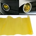 thumbnail image 2 of Película de tinte autoadhesiva de 30 x 100 cm, vinilo adhesivo para faros delanteros, tinte amarillo, 2 of 5