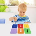 thumbnail image 4 of Juguete de botón, 6 piezas/juego de papel de aprendizaje para niños, tablero de juguete inteligente, juguete de rendimiento sólido, 4 of 14