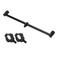 thumbnail image 2 of Fishing Rod Holder, Black Carp Fishing Bracket Stand Stable Portable Compact  For Variety Of Pole Rack Applications 2 Heads 30cm Bracket + 2 Head, 2 of 8