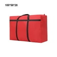 thumbnail image 3 of Cateissary Bolsa a prueba de arañazos y resistente a desgarros para mudanzas y viajes Bolsa para mudanzas de gran capacidad Almacenamiento y organización del hogar rojo-180L, 3 of 6