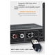 thumbnail image 5 of Receptor de Audio Bluetooth 5.3 AUX/Coaxial/Micrófono/USB Adaptador de Audio Inalámbrico de Música Sin Pérdidas con Control Remoto, 5 of 5