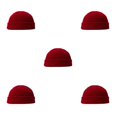 thumbnail image 2 of Sonducket Gorro de lana a la moda para mantener el calor durante mucho tiempo, gorro de lana multiusos de invierno transpirable para deportes al Vino rojo 5piezas, 2 of 6
