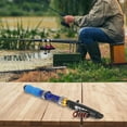 thumbnail image 2 of PASILI Mini Fishing Rod Comprehensive Kit Carbon 1/1.2/1.5M Portable Lightweight Telescopic Pole With Spinner Reel Fishing Accessories, 2 of 9