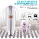 thumbnail image 4 of Removedor de pelusas, potente y eficaz afeitadora de pelusas para ropa/familia/muebles/hogar/eliminación de pelusas, afeitadora eléctrica portátil con cuchilla de repuesto y cepillo de limpieza, 4 of 5