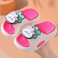 thumbnail image 2 of Godom Slippers for Girls Non-Slip Super Soft Slides Bathroom Thick Sole Sandals Toddler/Little/Big Kid, 2 of 5