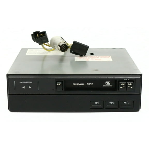 Restored Subaru 1990-96 Impreza Legacy OEM Dolby Audio Cassette Player PF-8118U Face 3150 (Refurbished)
