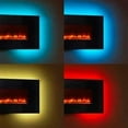 thumbnail image 7 of SimpliFire 58-In Black Linear Wall Mount Electric Fireplace - SF-WM58-BK, 7 of 7