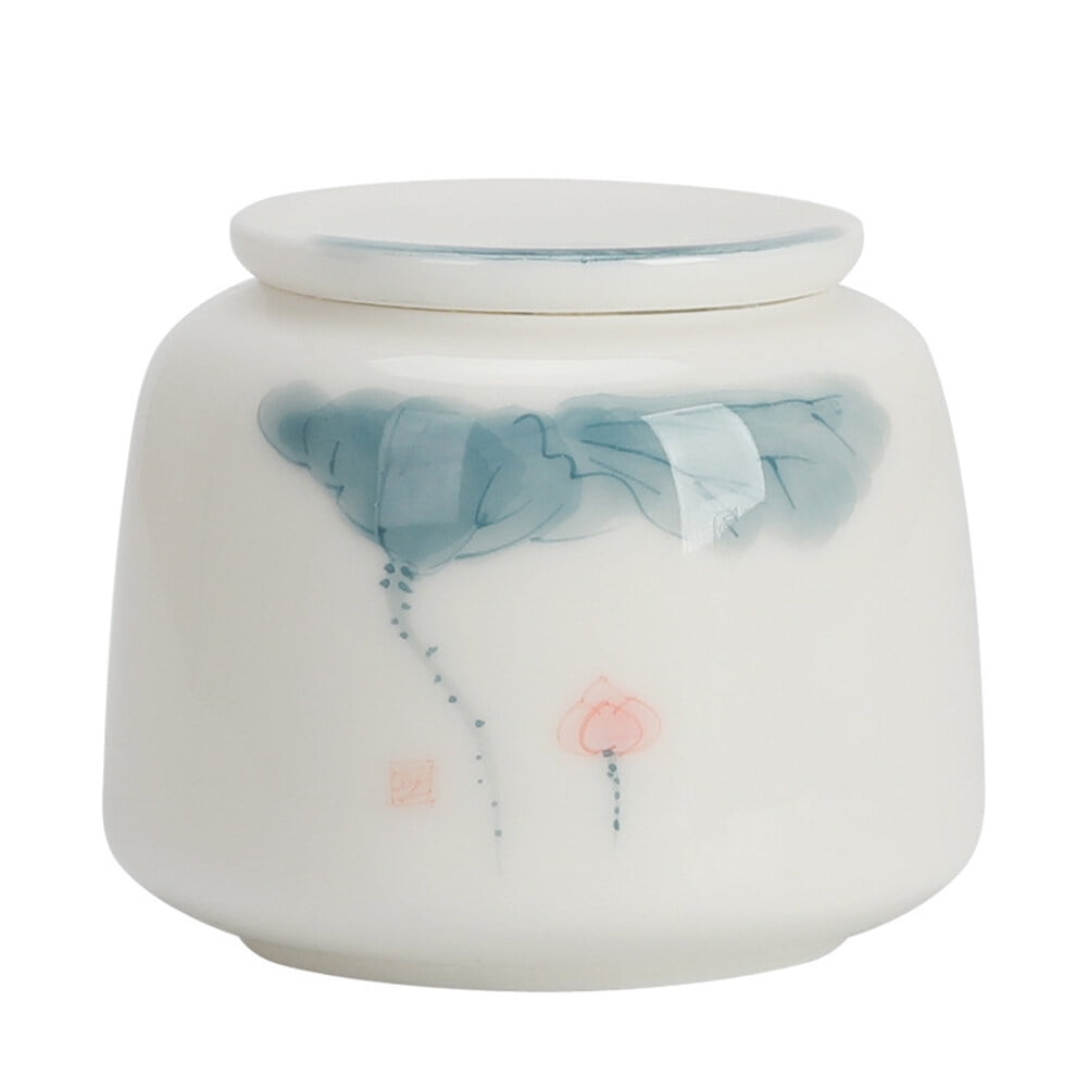 Tea Canister, Ceramic Tea Jar, Ceramic Tea Can, Tea Holder, Storage