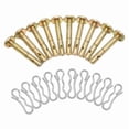 thumbnail image 4 of 10 Pieces Shear Cotter Pins Replacement Set Metal Construction Snowblower Accessories for Winter Use, 4 of 8