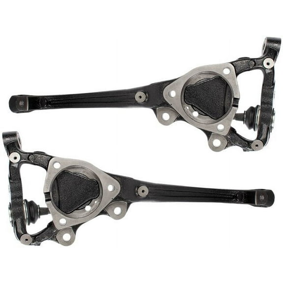 Steering Knuckle Set 2 Piece - Compatible with 2012 - 2019 Dodge Challenger 2013 2014 2015 2016 2017 2018