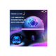 thumbnail image 2 of Humidificador De Aire Silencioso Astronaut Space Capsule Rosa Palido, 2 of 5