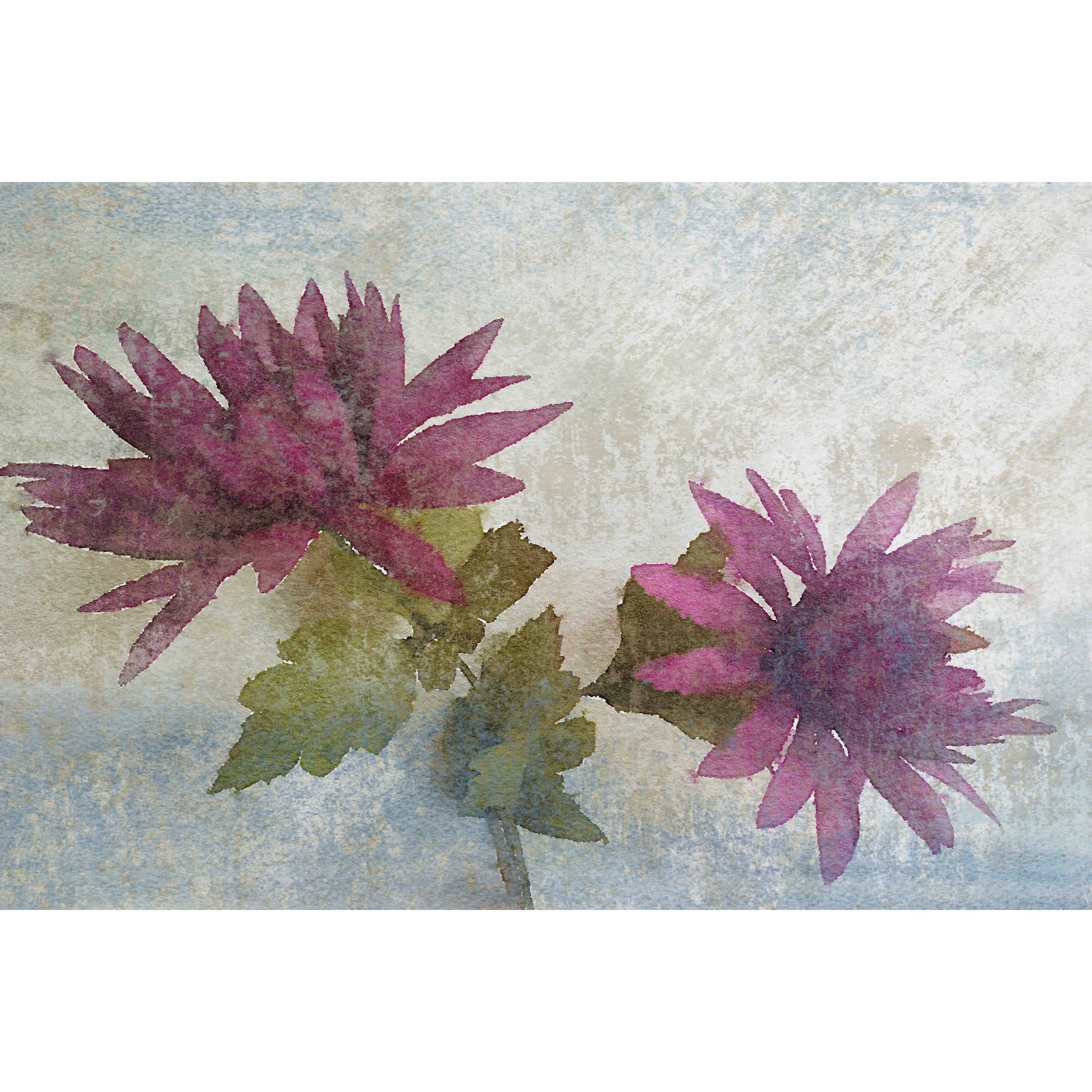 Marmont Hill - "Watercolor Garden 2" by Irena Orlov Painting Print on Wrapped Canvas