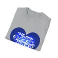 thumbnail image 4 of Blue Heart Valentine's Day Men Women Novelty Tee, 4 of 4