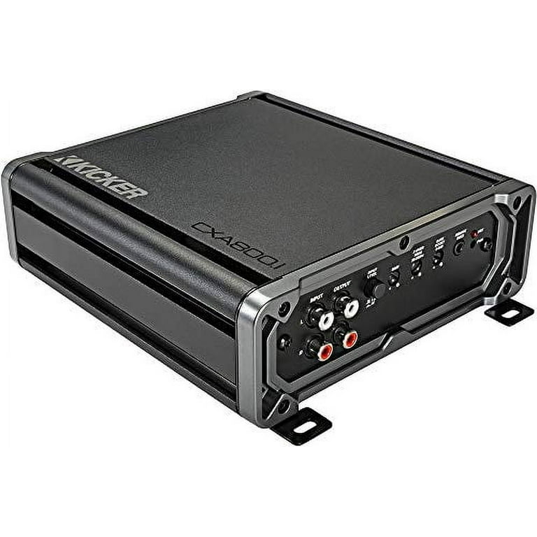 Kicker 46CXA8001 Car Audio Class D Amp Mono 1600W Peak Sub 