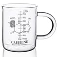 thumbnail image 1 of Taza PSZEZNZ Cafeine Beaker Chemistry, 450 ml, vidrio borosilicato, 1 of 7