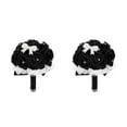 thumbnail image 6 of Hemoton 2pcs Wedding Romantic Bouquet Bride Bridal Bouquets Artificial Flowers Wedding Flowers Decoration Photo Prop for Anniversary Confession Party Church Black, 6 of 8