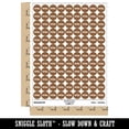 thumbnail image 2 of Football Fun Text 200+ Round Stickers - Brown - Matte Finish - 0.50" Size, 2 of 3