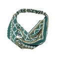 thumbnail image 5 of ceinture Lastique Pour Les Cheveux De Femme De Couleur Verte., 5 of 5