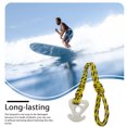 thumbnail image 2 of Kayak Paddle Rope Water Sports Pull Knotted Canoe Leash Boat Fishing String Manual Connection Lanyard Carrying Accessory Yellow Black, 2 of 9
