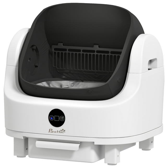 CoSoTower Open-Top Self Cleaning Cat Litter Box, Automatic Cat Litter Box with Integrated Safety Protection