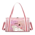 thumbnail image 1 of Bolsa de lona multifunción para mujer, bolsa de ballet para bailar en avión durante la noche Rosa, 1 of 8