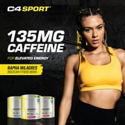 C4 Sport Pre Workout Powder, Fruit Punch, 30 Servings