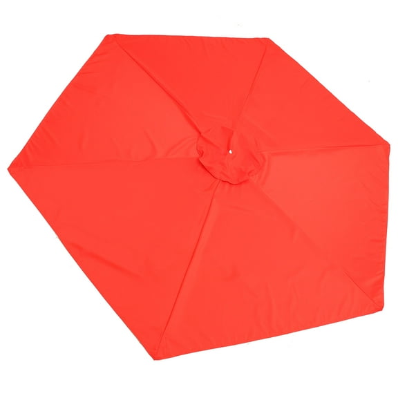ifundom Red Resistant Umbrella Canopy Replacement for Patio and Garden Outdoor Use
