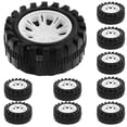 thumbnail image 1 of Miangastore 10 Pcs Jouets de Voiture Pneus Roues Modèle de Voiture DIY Assembler Roues Petites Roues de Voiture Jouet Camion Roues en Plastique, 1 of 9