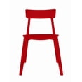 thumbnail image 3 of OFFIHO Silla Kipali Rojo para exterior resistente a rayos UV de polipropileno, 3 of 6