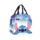 thumbnail image 3 of Bolsas para el almuerzo de Disney Stitch, bolso de mano para estudiantes de gran capacidad, linda bolsa térmica con estampado de dibujos animados de Stitch, lonchera para exteriores, almacenamiento té, 3 of 5