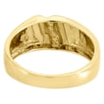 thumbnail image 6 of Diamond Trio Set 10K Yellow Gold Ladies Engagement Ring Mens Wedding Band .25 Ct, 6 of 7