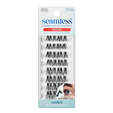 Ardell False Eyelashes Seamless Refill Wispies Black