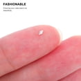 thumbnail image 4 of HEALEEP 50Ud Gemas Para Rhombic Plateadas Con Zirconia Para De Manicura, 4 of 8