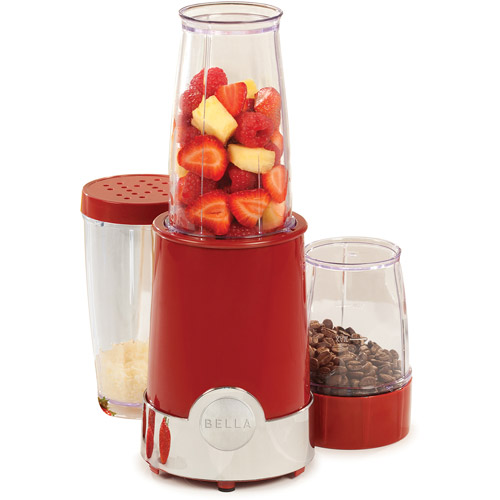 Bella 12Piece Rocket Blender, Red