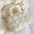 thumbnail image 1 of Bolsa De Hombro Bolso Bandolera Para Mujer Bolso De Hombro Acolchado Informal Bolsos Y Monederos (Blanco) Ndcxsfigh Para Estrenar, 1 of 4