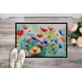 thumbnail image 2 of Carolines Treasures DAC1546JMAT 24 x 36 in. Unisex Anemones in Watercolor Indoor or Outdoor Mat, 2 of 6