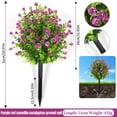 thumbnail image 1 of Arreglo floral artificial de camelia y plantas verdes: simulación primaveral realista para la decoración del hogar, centro de mesa floral artificial que no necesita riego para la sala de estar, la, 1 of 6