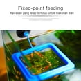 thumbnail image 1 of Distributeur de Nourriture pour Poissons en Forme Carrée avec Ventouse, Réduit les Déchets, Maintient la Qualité de l'Eau, 1 of 9
