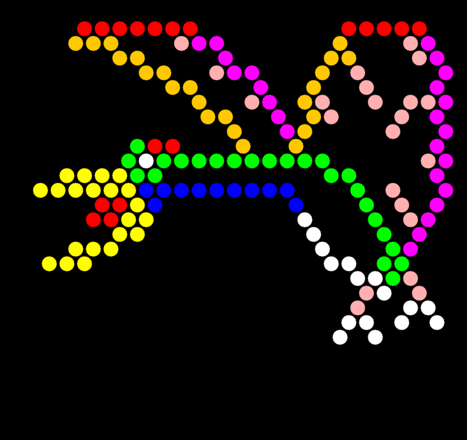 lite brite dinosaur