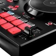 Hercules DJControl Inpulse 300 MK2 DJ Controller – 2-Deck USB DJ Mixer with Sound Card, 16 Pads | PC, Mac