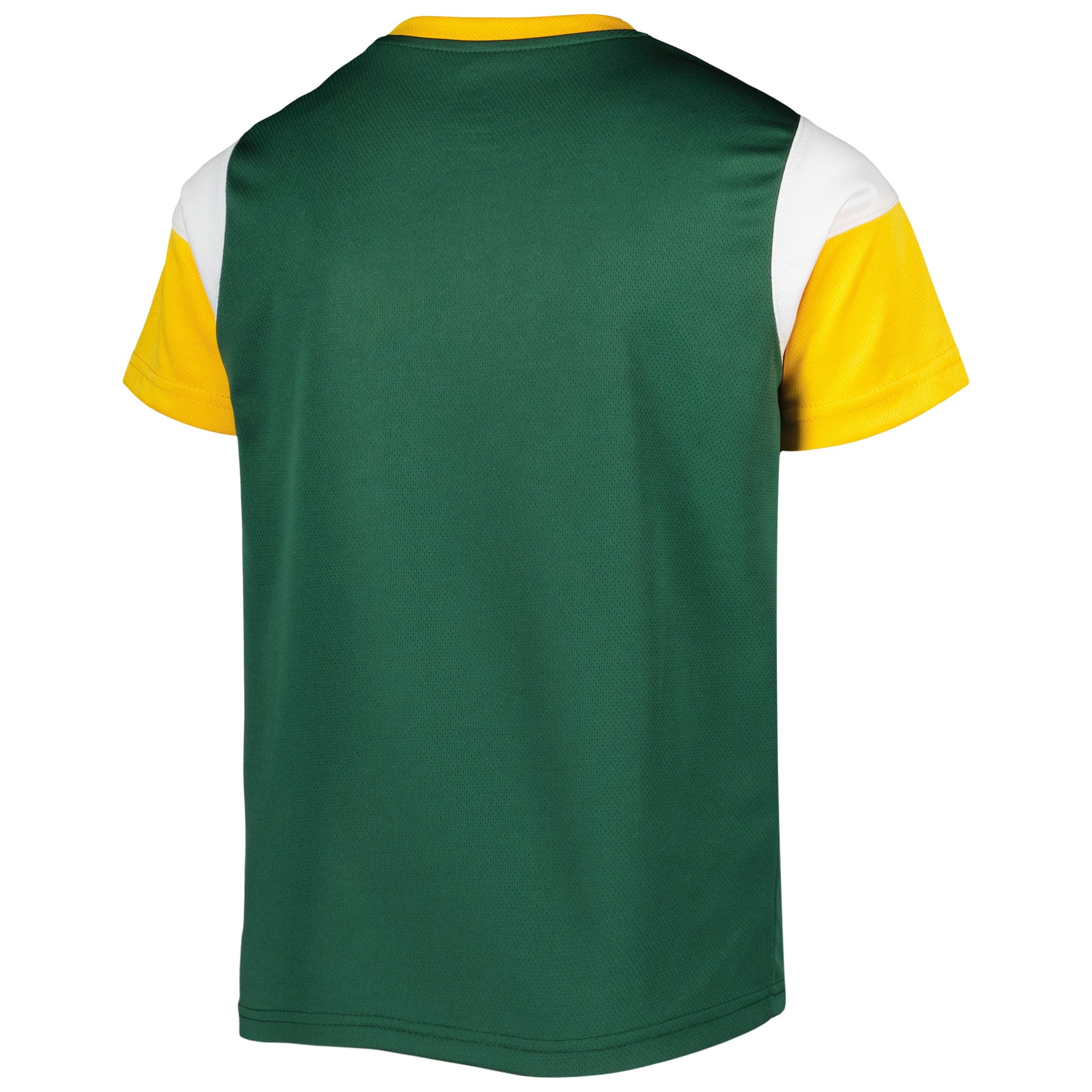 Youth Green Green Bay Packers Helmet T-Shirt