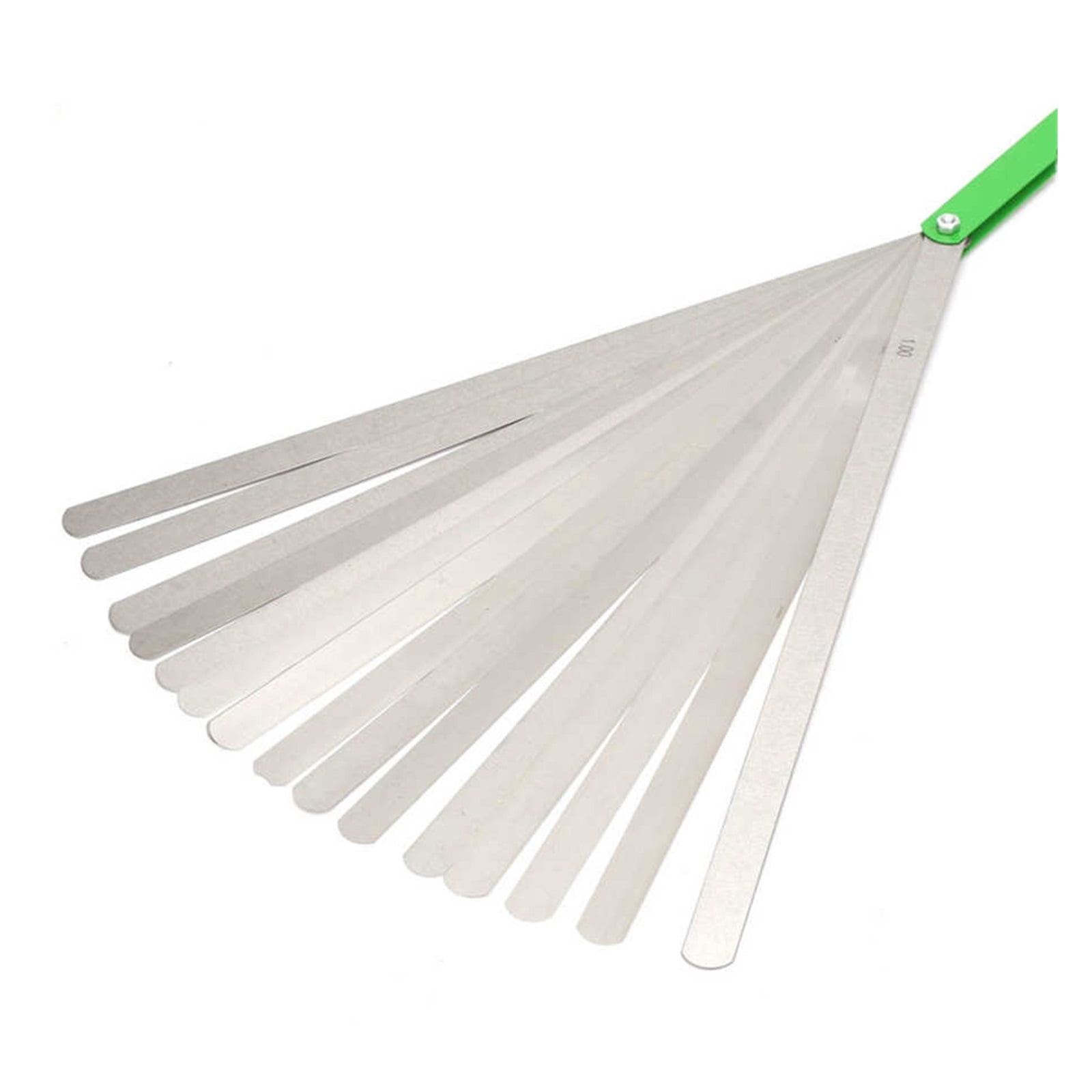 300mm Feeler Gauge 17 Blades 0.02-1mm Thickness Stainless Steel Measurement Layout Tool Filler Gauge ,Easy to Use