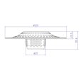 thumbnail image 3 of Drain Hair Catcher / Bath Shower Drain Hair Catcher / Filter Stainless Steel Drain Protector, 3 of 5